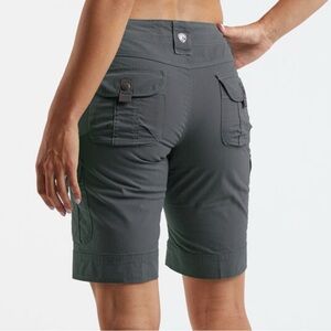 Kuhl Women's Gray Cargo Shorts size 2